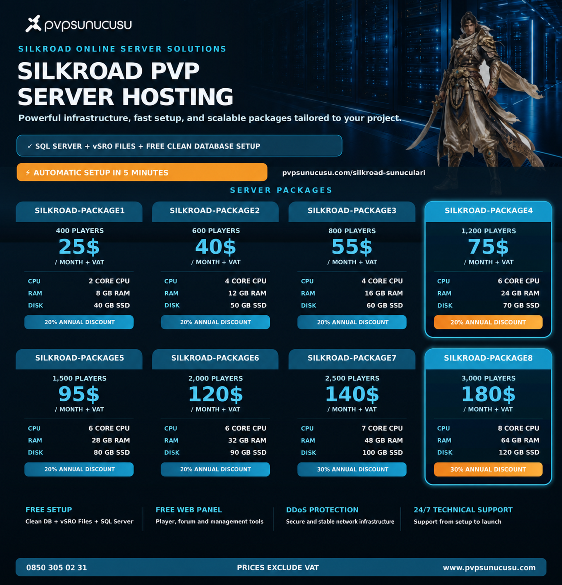 [Servicii] PvPSunucusu - Metin2 Server Hosting | Free Files, PvPKontrol, Web Panel & PvPSecurity - Mesaj 1 - Imagine 74